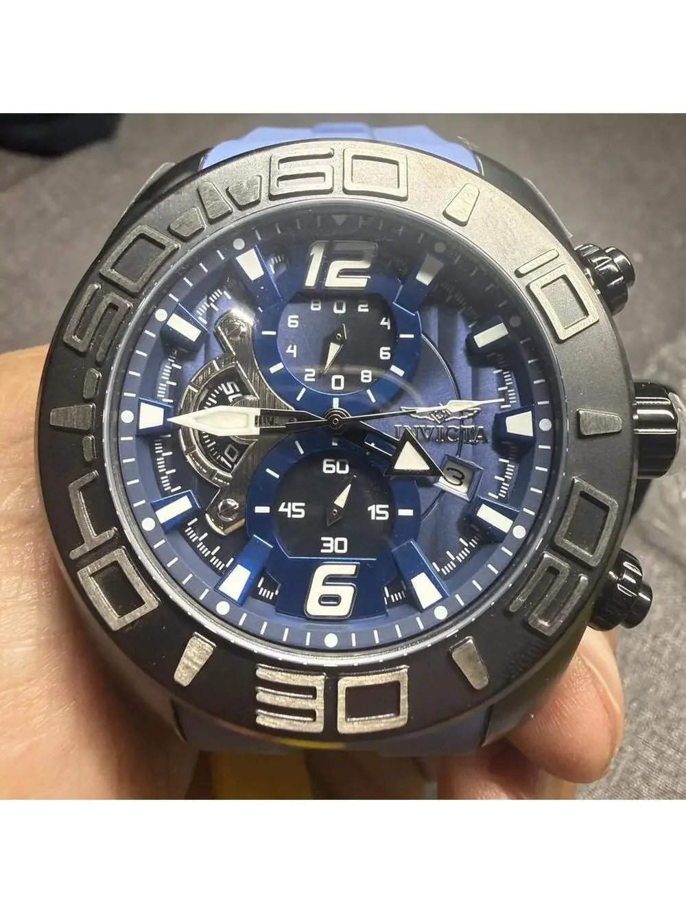 Invicta Pro Diver Men's Watch - 50mm, Blue (ZG-22812)